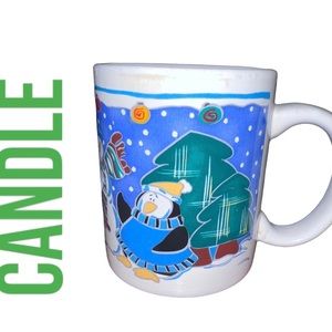 Christmas mug candle - 10oz